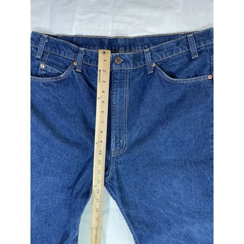 LEVIS USA Made 20517 0217 Vintage 70s Orange Tab Actual 38 W X 26 L (tag 40x30)